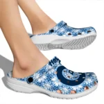 customized georgetown hoyas snowflake mosaic clogs best selling