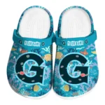 customized georgetown hoyas tropical fish ocean clogs best selling