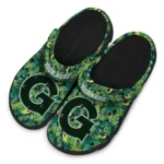 customized georgetown hoyas tropical leaves clogs best selling