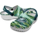 customized georgia southern eagles hills illustration clogs best selling