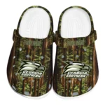 customized georgia southern eagles woods forest designs clogs best selling