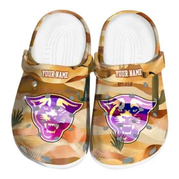 customized georgia state panthers desert layers clogs best selling