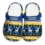 customized golden state warriors christmas motif clogs best selling
