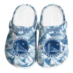 customized golden state warriors mountain artwork clogs best selling