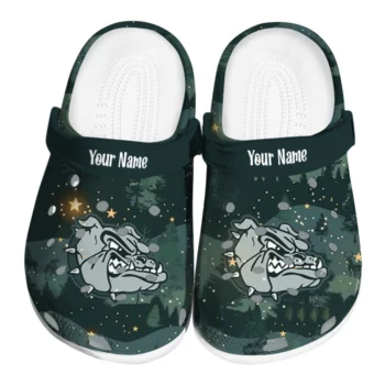 customized gonzaga bulldogs deer nightscape clogs best selling