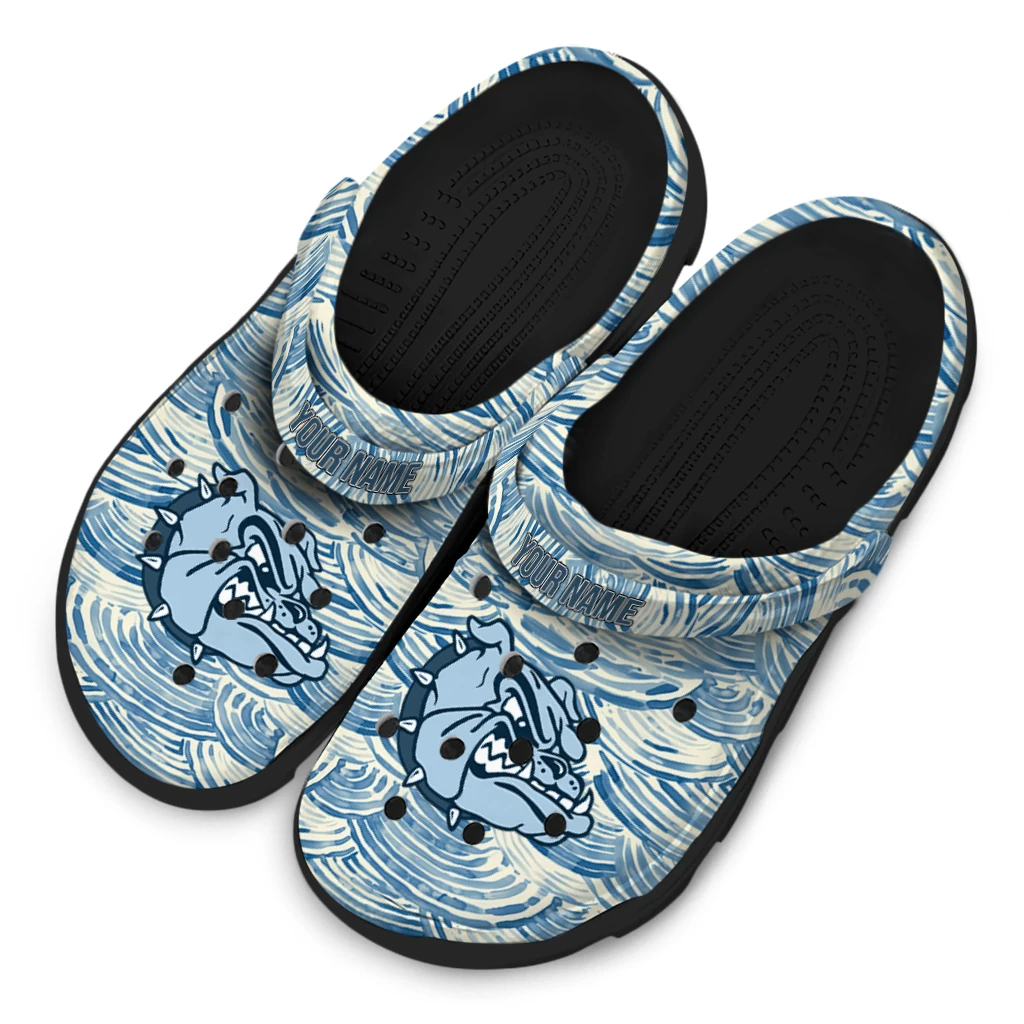 customized gonzaga bulldogs sea swirls clogs latest model customized gonzaga bulldogs sea swirls clogs latest model