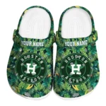 customized houston astros tropical leaves clogs best selling