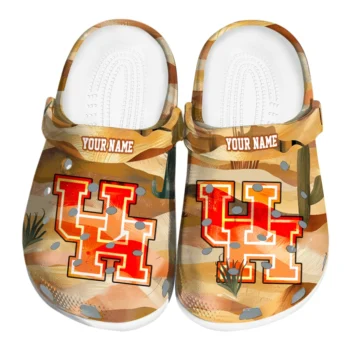 customized houston cougars desert layers clogs best selling