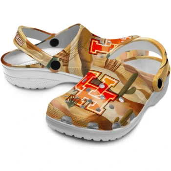 customized houston cougars desert layers clogs high quality