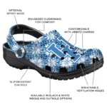 customized houston cougars snowflake mosaic clogs best selling