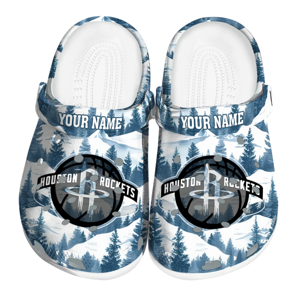 customized houston rockets snowy mountains clogs best selling customized houston rockets snowy mountains clogs best selling