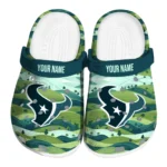 customized houston texans hills illustration clogs best selling