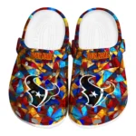 customized houston texans prism pieces clogs best selling