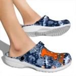 customized illinois fighting illini snowy hills clogs best selling