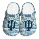 customized indiana hoosiers sea swirls clogs best selling