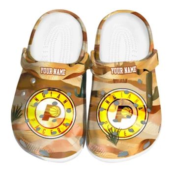 customized indiana pacers desert layers clogs best selling