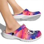 customized indiana pacers wavy stripes clogs best selling