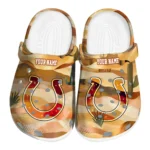 customized indianapolis colts desert layers clogs best selling