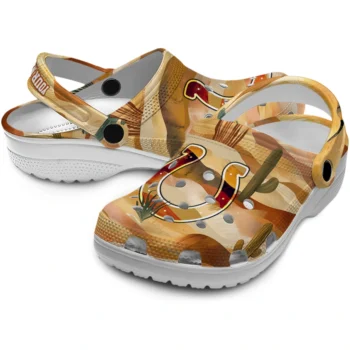 customized indianapolis colts desert layers clogs high quality