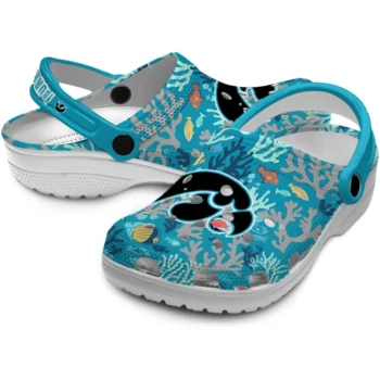 customized iowa hawkeyes tropical fish ocean clogs high quality