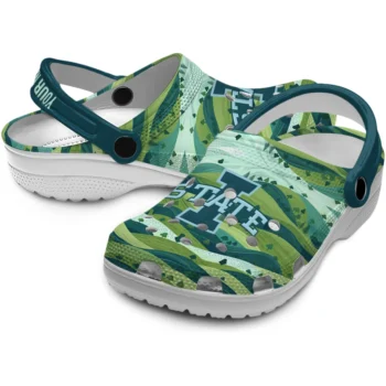 customized iowa state cyclones hills illustration clogs high quality
