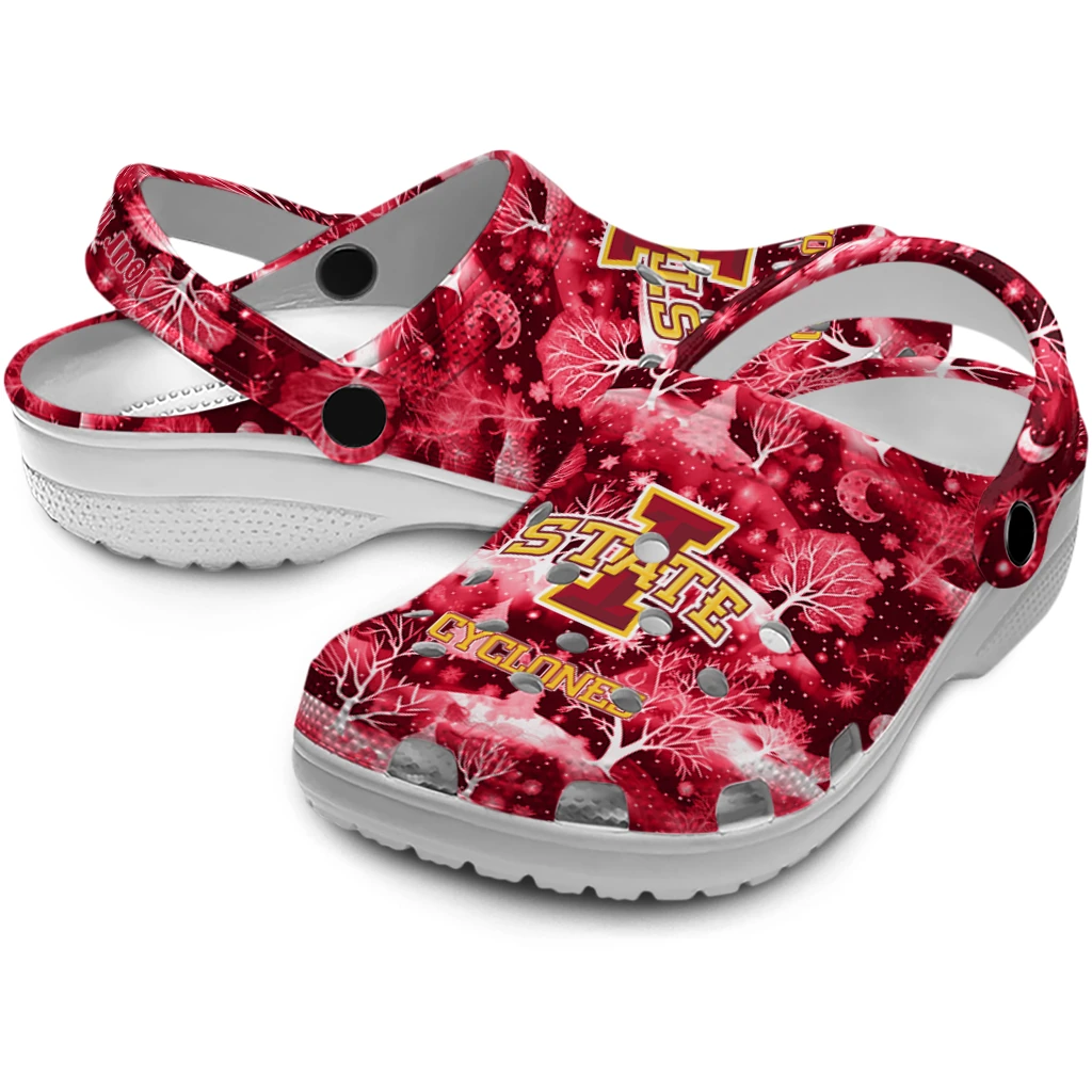customized iowa state cyclones snowy hills clogs high quality customized iowa state cyclones snowy hills clogs high quality
