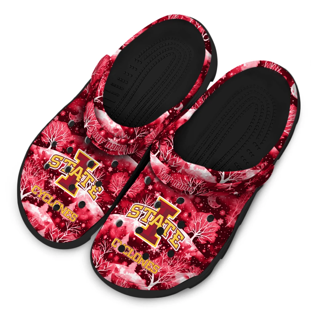 customized iowa state cyclones snowy hills clogs latest model customized iowa state cyclones snowy hills clogs latest model