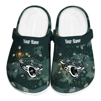 customized jacksonville jaguars deer nightscape clogs best selling