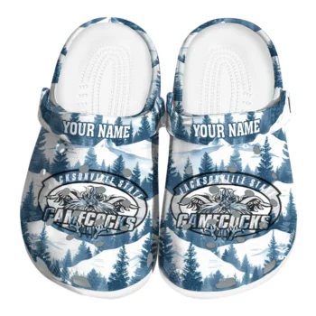 customized jacksonville state gamecocks snowy mountains clogs best selling