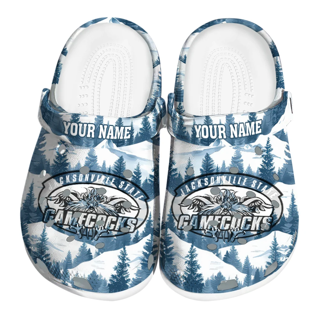 customized jacksonville state gamecocks snowy mountains clogs best selling customized jacksonville state gamecocks snowy mountains clogs best selling