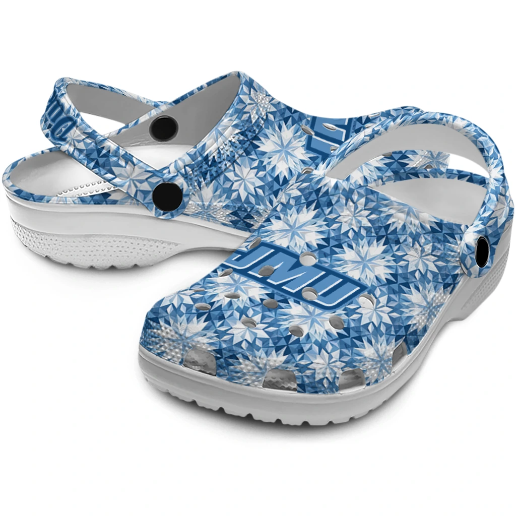 customized james madison dukes snowflake mosaic clogs high quality customized james madison dukes snowflake mosaic clogs high quality