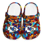 customized kansas city chiefs prism pieces clogs best selling