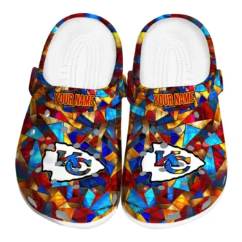 customized kansas city chiefs prism pieces clogs best selling