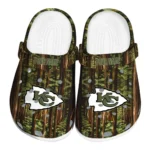 customized kansas city chiefs woods forest designs clogs best selling