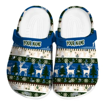 customized kansas city royals christmas motif clogs best selling