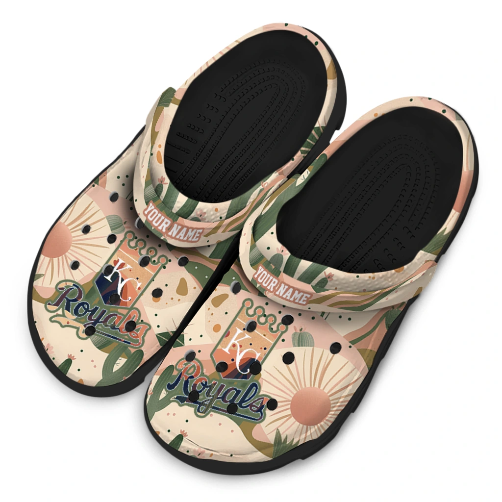 customized kansas city royals desert cactus pattern clogs latest model customized kansas city royals desert cactus pattern clogs latest model