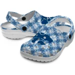 customized kansas state wildcats snowflake mosaic clogs best selling