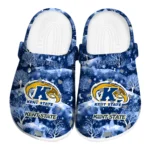 customized kent state golden flashes snowy hills clogs best selling