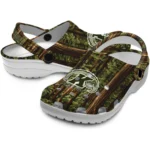 customized kent state golden flashes woods forest designs clogs best selling