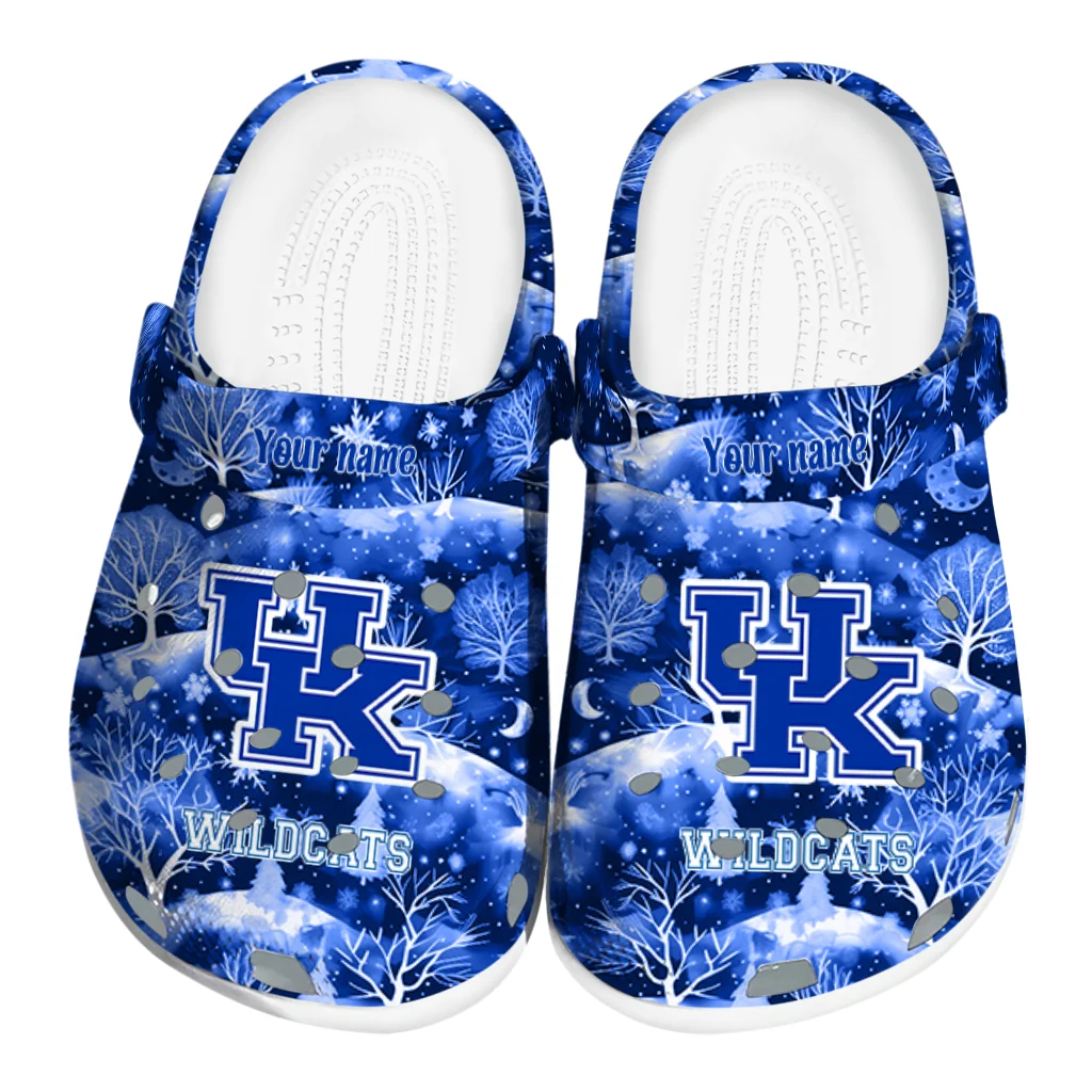 customized kentucky wildcats snowy hills clogs best selling customized kentucky wildcats snowy hills clogs best selling