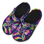 customized la tech swirling mushrooms clogs best selling