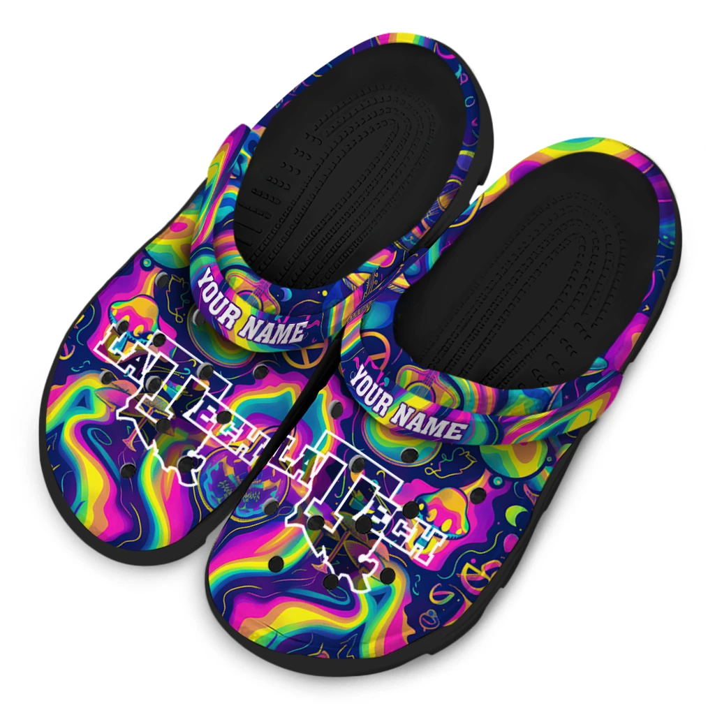 customized la tech swirling mushrooms clogs latest model customized la tech swirling mushrooms clogs latest model
