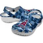 customized los angeles angels snowy hills clogs best selling