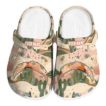 customized los angeles chargers desert cactus pattern clogs best selling