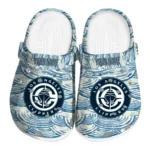 customized los angeles clippers sea swirls clogs best selling