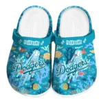 customized los angeles dodgers tropical fish ocean clogs best selling