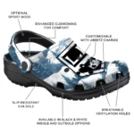 customized los angeles kings snowy mountains clogs best selling