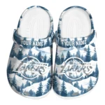 customized los angeles lakers snowy mountains clogs best selling