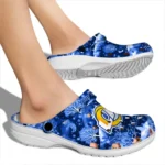 customized los angeles rams snowy hills clogs best selling