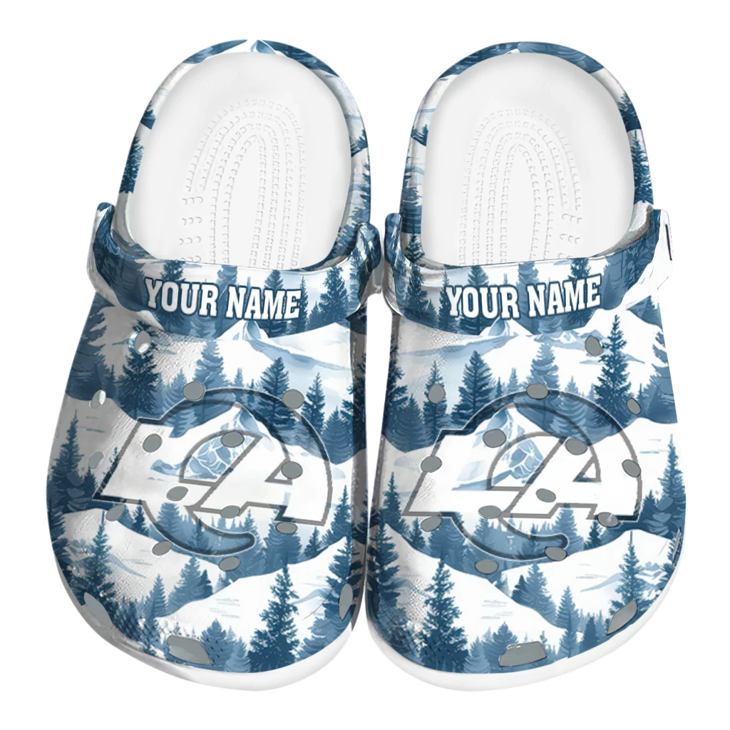 customized los angeles rams snowy mountains clogs best selling customized los angeles rams snowy mountains clogs best selling